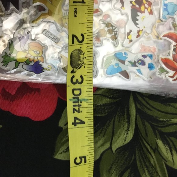 MY POKEMON PUFFY FOAM STICKER COLLECTION LOT - Picture 2 of 10